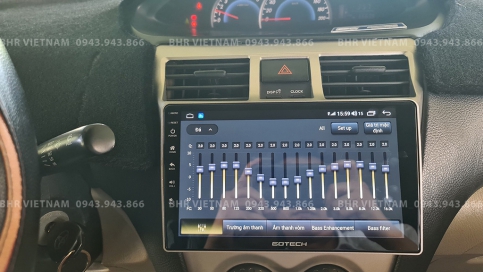 Màn hình DVD Android xe Toyota Vios 2008 - 2013 | Gotech GT6 New